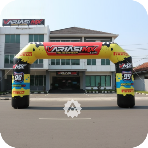 Balon Gapura Start Finish