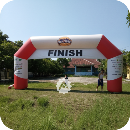 Balon Gapura Start Finish