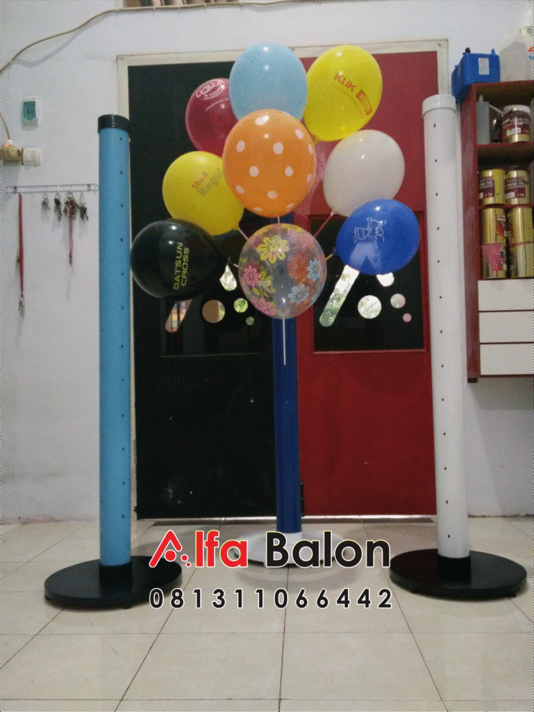 harga tiang balon print